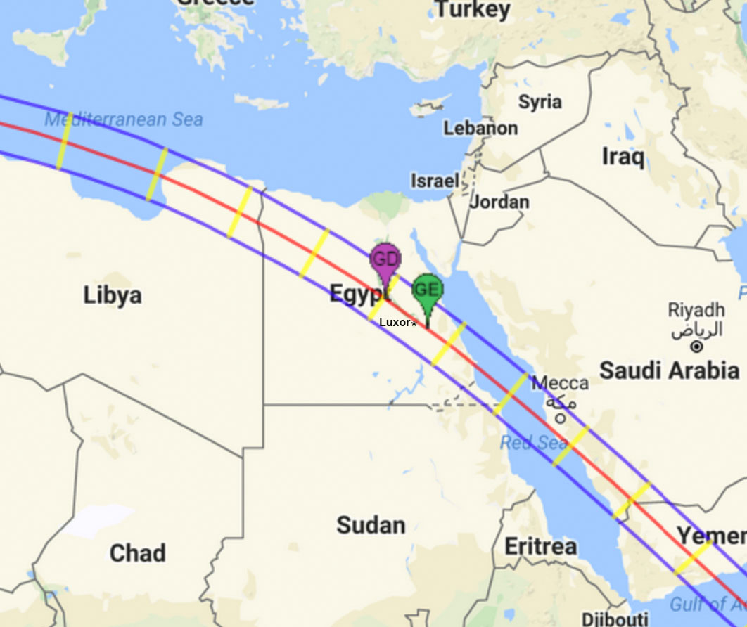 Amazing Rare Total Solar Eclipse Over The Middle East In 2027 - t2z9216